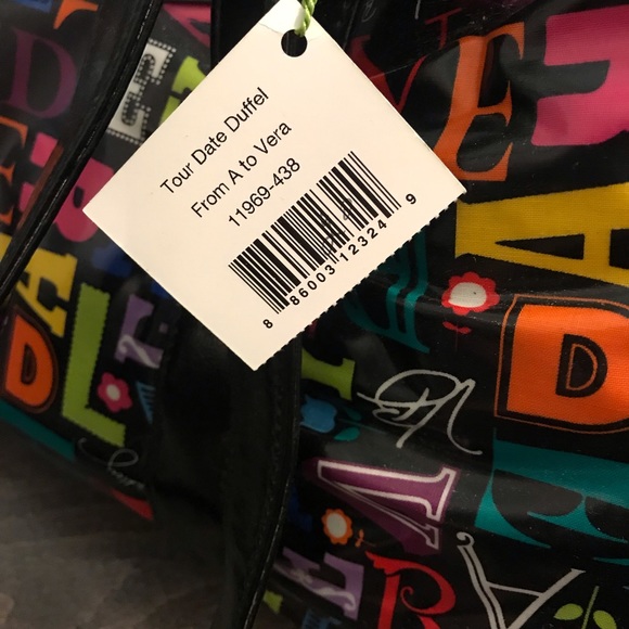 NWT Vera Bradley Tour Date Duffel - Picture 3 of 5
